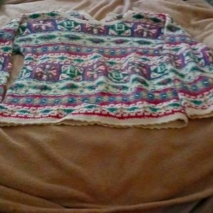 Beautiful hand knitted sweater